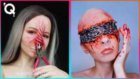 Halloween Makeup Artist Who Are At Another Level ▶12