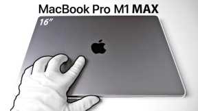 Apple Macbook Pro M1 MAX Unboxing - A Professional Laptop! + Gameplay
