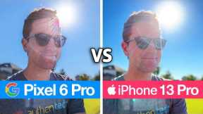 Pixel 6 Pro vs iPhone 13 Pro: Camera Comparison Test!