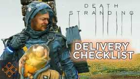 Death Stranding Guide: Five Things To Check Before Each Delivery