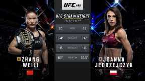 UFC 268 Free Fight: Zhang Weili vs Joanna Jedrzejczyk