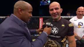 UFC 267: Glover Teixeira Octagon Interview | New UFC Light Heavyweight Champion