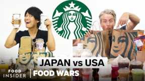 US vs Japan Starbucks | Food Wars