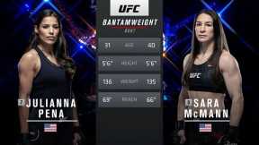 UFC 269 Free Fight: Julianna Pena vs Sara McMann
