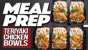 EASY AND DELICIOUS MEAL PREP - TERIYAKI CHICKEN BOWLS | SAM THE COOKING GUY