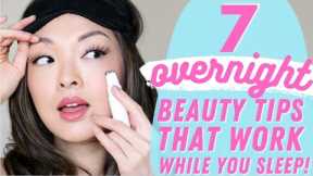 7 Overnight Beauty Tips That Work (While You Sleep!)