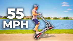 55 MPH Off-Roading Electric Scooter! Nanrobot LS7+