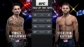 UFC Vegas 42 Free Fight: Max Holloway vs Calvin Kattar