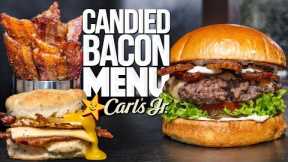 WE RECREATED THE ENTIRE CANDIED BACON MENU FROM CARLS JR. / HARDEE'S (OMG!) | SAM THE COOKING GUY