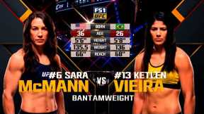 UFC Vegas 43 Free Fight: Ketlen Vieira vs Sara McMann
