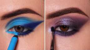 Best eyes makeup looks & eyeliner tutorials for your eye shape!!