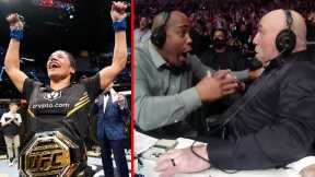 UFC 269 Commentator Booth Reactions