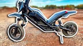 Mini Bike + Electric Scooter = Splach Transformer!