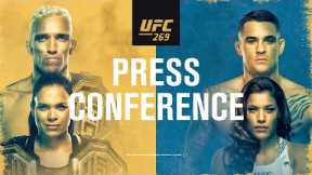 UFC 269: Pre-fight Press Conference