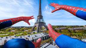 SPIDERMAN NO WAY HOME IN REAL LIFE!! (Paris Rooftop POV)