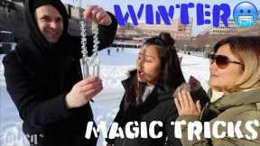 Tricks with Ice and snow? -Julien Magic
