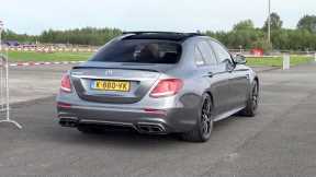 700HP Mercedes E63 S AMG with Custom Exhaust - LOUD Launch Controls, Revs & Accelerations !