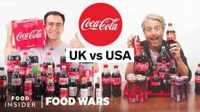 US vs UK Coca-Cola | Food Wars