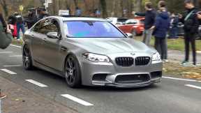650HP BMW M5 F10 30 Jahre with Custom Exhaust - LOUD Burnouts, Accelerations & Revs !