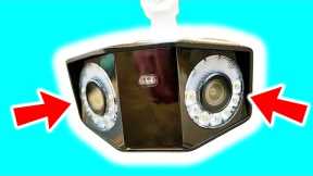 DUAL-LENS Home Security Camera!