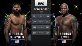 UFC Vegas 45 Free Fight: Derrick Lewis vs Curtis Blaydes
