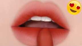 4 Good Ideas Lipstick Tutorials Korean| Korean Gradient Lips ♥ How To Gradient Lips | Beauty Tricks