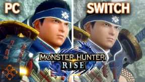 Monster Hunter Rise: PC and Switch Comparision (HD)