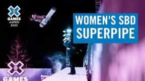 Women’s Snowboard SuperPipe: LIVESTREAM | X Games Aspen 2022