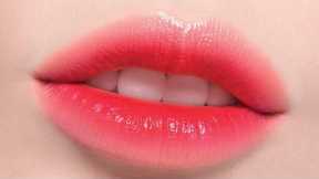 Korean Gradient Lips 2022 | Korean Lipstick Tutorials 2022♥ How To Gradient Lips