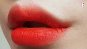 Korean Lipstick Tutorials 2022| Korean Gradient Lips 2022 ♥ How To Gradient Lips 2022#4