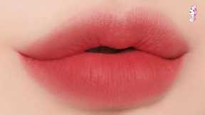 Korean Lipstick Tutorials | Korean Gradient Lips ♥ How To Gradient Lips #14