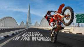 Dakar Rally Hero Sam Sunderland Races To The Tallest Building In The World