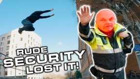 Parkour kick-offs - Security lost it! ??