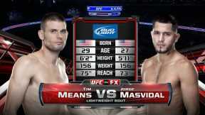 UFC Debut: Jorge Masvidal vs Tim Means | Free Fight