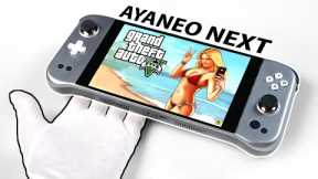 $1300 Handheld Gaming PC - Unboxing AYANEO NEXT + Gameplay (AMD Ryzen 7 5800U)