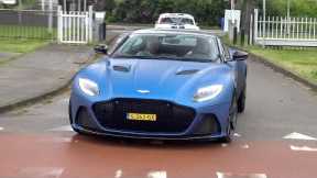 Aston Martin DBS Superleggera - Acceleration Sounds !