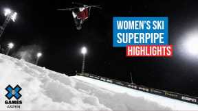 Women’s Ski SuperPipe: HIGHLIGHTS | X Games Aspen 2022