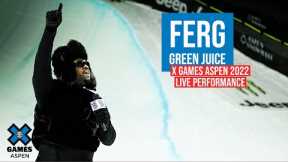 FERG – ‘GREEN JUICE’ Live Performance at X Games Aspen 2022