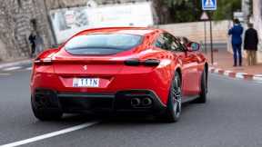 Ferrari Roma - Engine Sounds & Driving in Monaco !