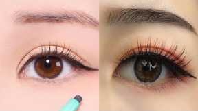 Beautiful Korean Eye Makeup | Korean Makeup | Beauty Tricks#1