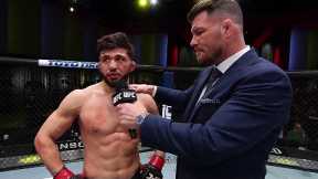 Arman Tsarukyan Octagon Interview | UFC Vegas 49