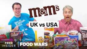 US vs UK M&M’s | Food Wars