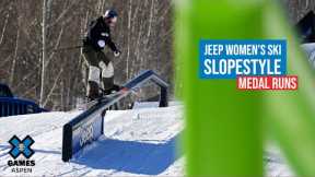 Jeep Women’s Ski Slopestyle: MEDAL RUNS | X Games Aspen 2022