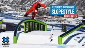Jeep Men’s Snowboard Slopestyle: HIGHLIGHTS | X Games Aspen 2022
