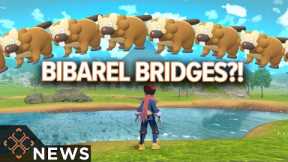 People Are Building Bibarel Bridges In Pokemon Legends: Arceus