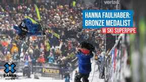 Hannah Faulhaber: Bronze Medalist - Women's Ski Superpipe | X Games Aspen 2022