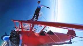 Man Rides On Wing Of Plane |  Best Of The Week