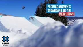 Pacifico Women’s Snowboard Big Air: MEDAL RUNS | X Games Aspen 2022