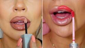 12 Lipstick Tutorials & Glossy Lipstick Shades You Should Try!
