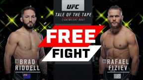 UFC 272 Free Fight: Rafael Fiziev vs Brad Riddell